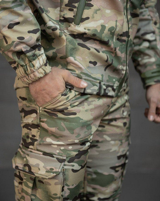 Тактичний костюм софтшел BANDIT мультикам ВТ7961 Одеса - фото 10