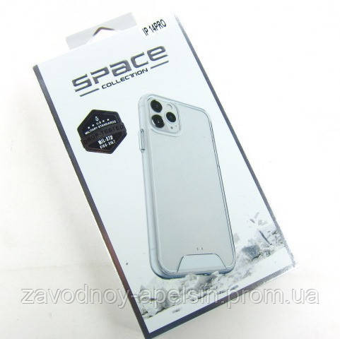 Iphone 14 Pro Прозорий чохол Space (TPU+PC) Одеса - фото 4