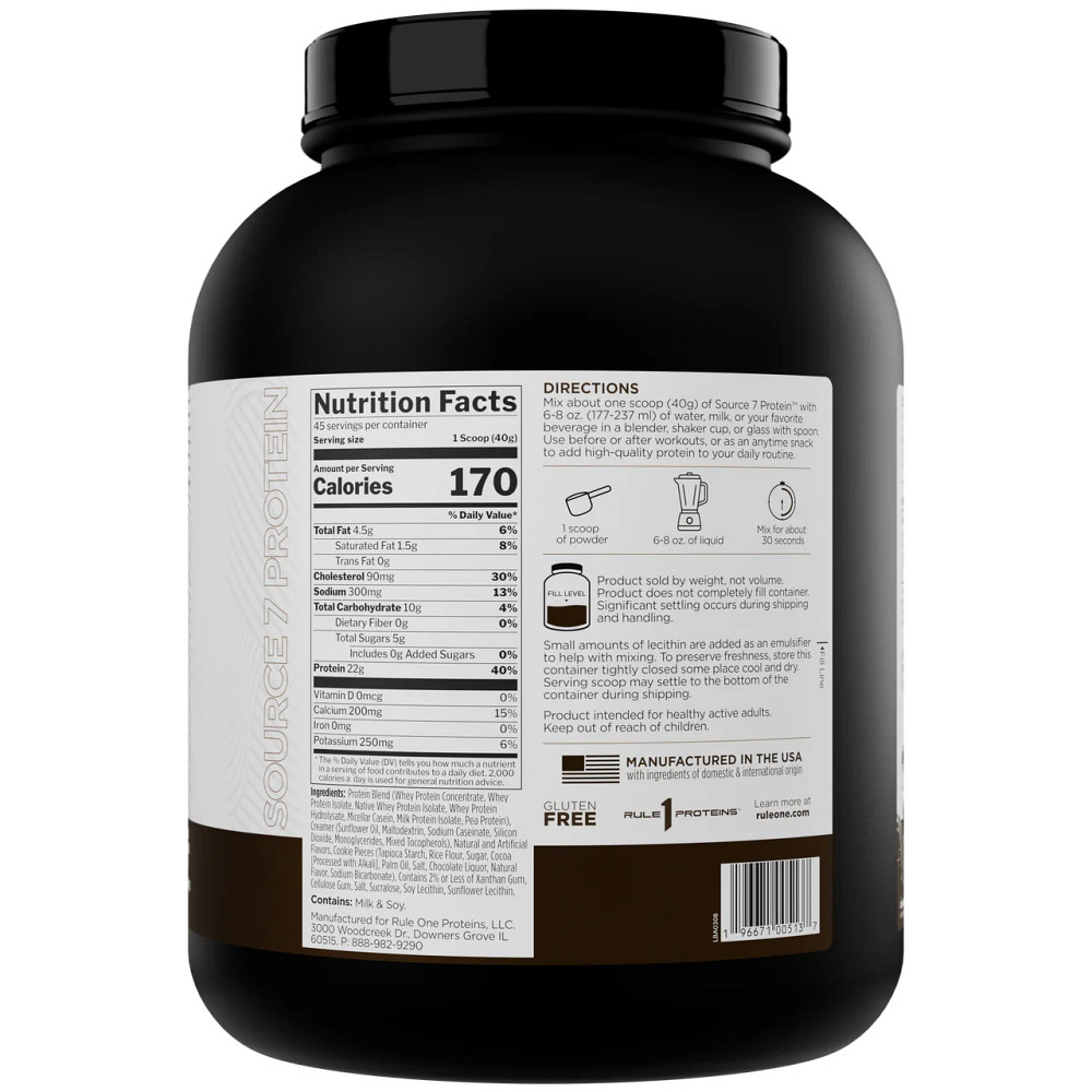 Source 7 Protein 1800gram (Cookies cream) Луцьк - фото 2
