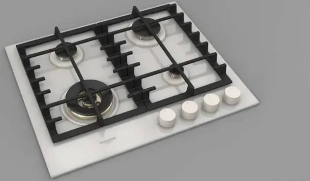 Варочная поверхность Fulgor Milano FPH 604 G WK WHG Киев - изображение 1