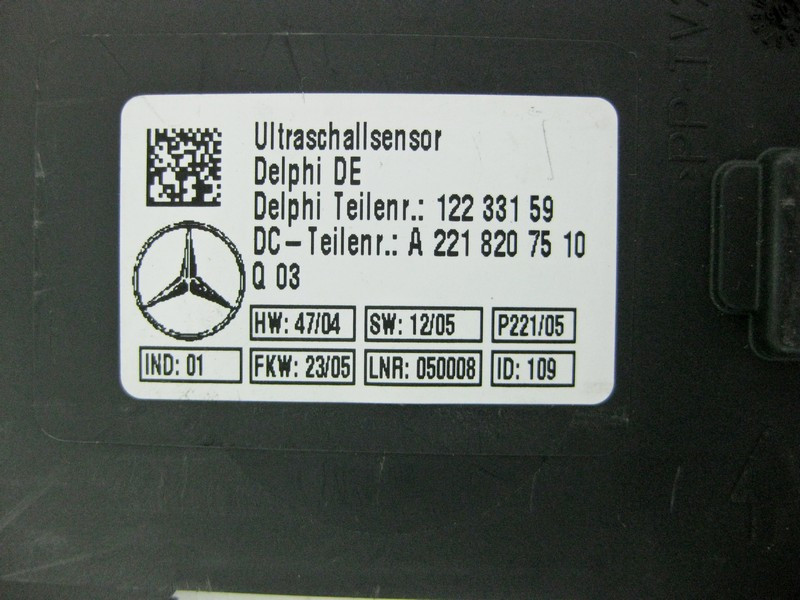 Mercedes-Benz  A2218207510 Датчик IRS захист салону S-Class W221 Одесса - изображение 3