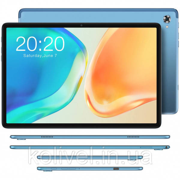 Планшет Teclast M40 Plus 10.1” FHD / 8GB / 128GB / MT8183 / 7000mAh / WiFi / 5+8Mp / Metal /Ice Blue Киев - изображение 6