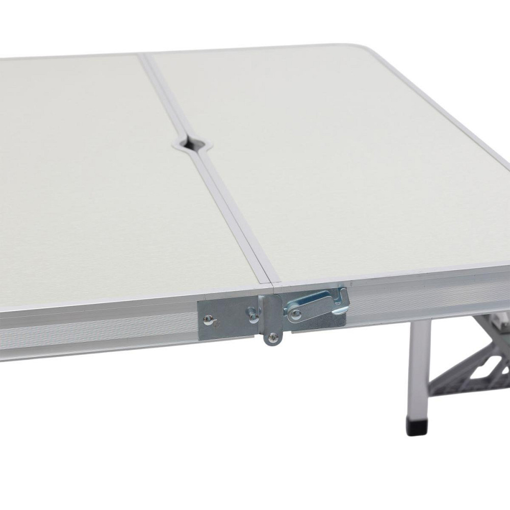 Складаний алюмінієвий стіл трансформер + 4 стільці для пікніка у валізі набір туристичних складних меблів G03-2 Київ - фото 3