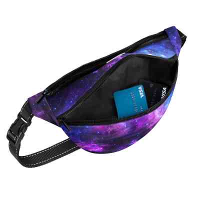 Поясная сумка-бананка для собак WAUDOG Family "NASA21" 33х17х10 см (363-0148) Винница