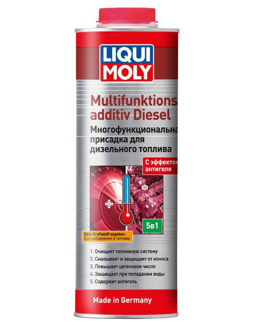LIQUI MOLY 39025 — Багатофункціональна присадка Multifunktionsadditiv Diesel | Очищення, захист і покращення роботи дизельної сист Ковель - фото 1
