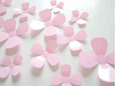 Декор квіточки рожеві - 12шт. Київ