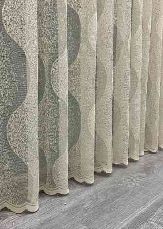 Тюль жакард колір бежевий 1999т Київ