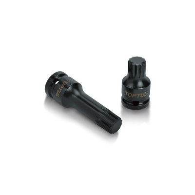 Головка торцевая Toptul SPLINE ударная М18 L77мм 1/2