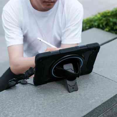 Чехол для планшета BeCover Horizontal handle Samsung Galaxy Tab A11 SM-X133/X135 8.7" Black (713940) Винница