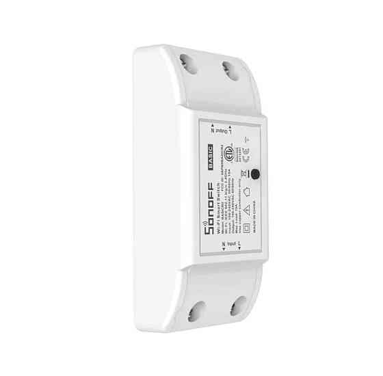 Sonoff Basic R2 wi-fi вимикач, реле розумний будинок, реле з таймером. Розумний дім Київ
