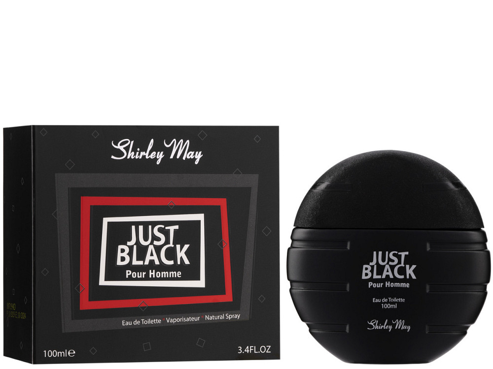 Туалетна вода чоловіча Shirley May Just Black 100 мл Запоріжжя - фото 1
