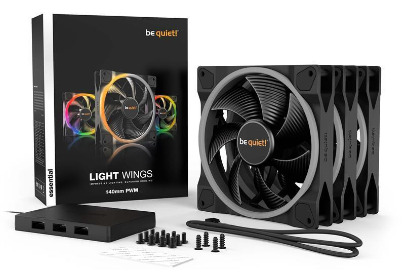 Вентилятор be quiet! Light Wings 140mm PWM Triple Pack (BL078) ( 29079 ) Харьков - изображение 5