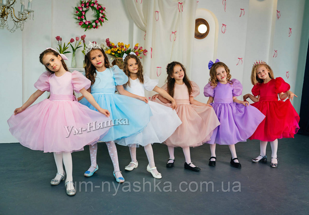 Детские нарядные пышные шифоновые платья Кривой Рог - изображение 2