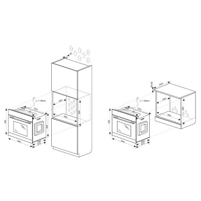 Духова шафа Hansa BOES68181 Вінниця - фото 8