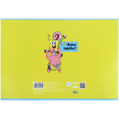 Альбом для малювання Kite SpongeBob SquarePants, 24 аркуша (SB25-242) Вінниця - фото 3