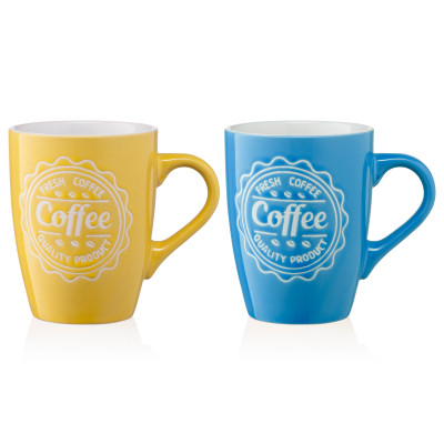 Чашка Ardesto Coffee 330 мл Blue (AR3469BL) Винница - изображение 7