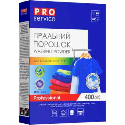 Пральний порошок PRO service Professional Для кольорових речей 400 г (4823071664188) Вінниця