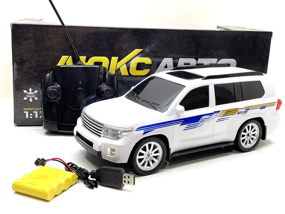 Джип на радіокеруванні Toyota Land Cruiser масштаб 1:12 Білий (M 4934) Чернігів - фото 4