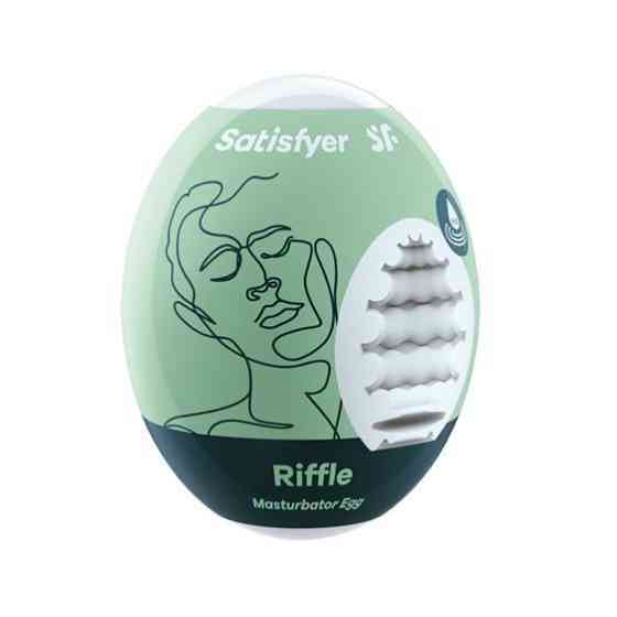 Мастурбатор - Satisfyer Men Masturbator Egg Single Riffle Sex Aura Киев