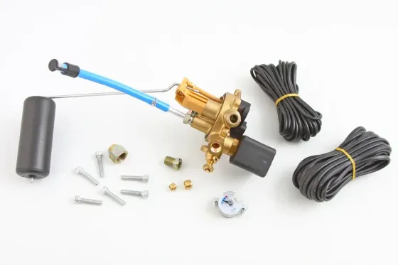 Мультиклапан ГБО для внутр. тор-го баллона H225мм 30° Nazorati с катушкой и датчиком уровня газа Винница