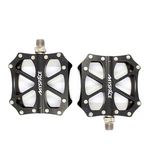 Велосипедные педали на промышленных подшипниках JTB-014 Feel Fit черные JTB-014 Бровары - изображение 1