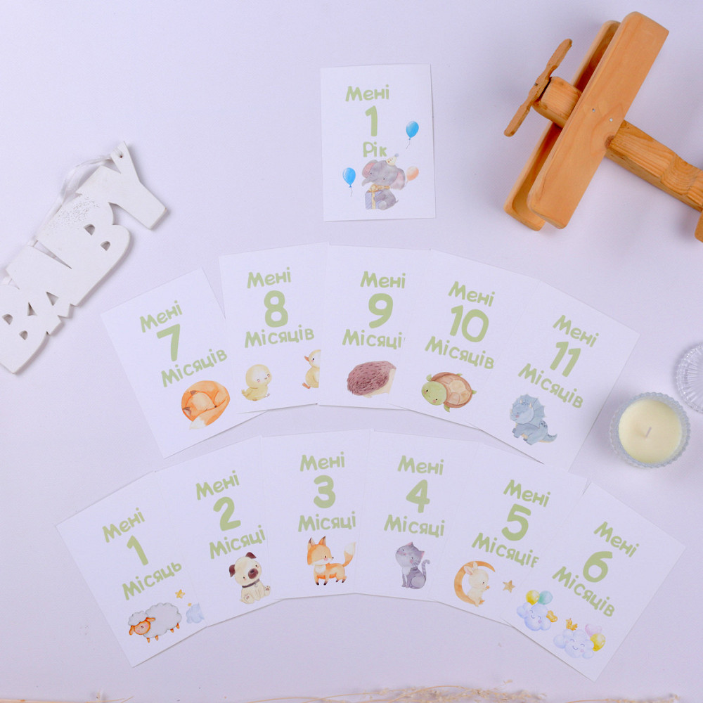 Картки для щомісячних фото малюків Тернополь - изображение 6