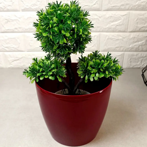 Вазон Магнолія 15,5см бордовий Ламела Житомир