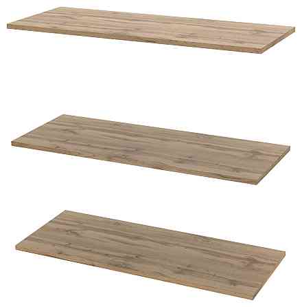 Полиця для одягу Doros Promo Дуб Сонома 3шт. 86.7х35х1.6 (DRS-011563) Львів