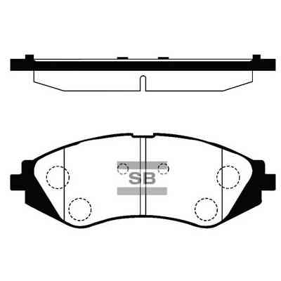 Гальмівні колодки HI-Q SP1159 Вінниця