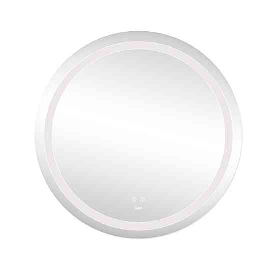 Дзеркало Lidz Aria R800 з LED-підсвіткою Touch, з антизапотіванням, з диммером, рег. яскравості LD78LR800 Київ