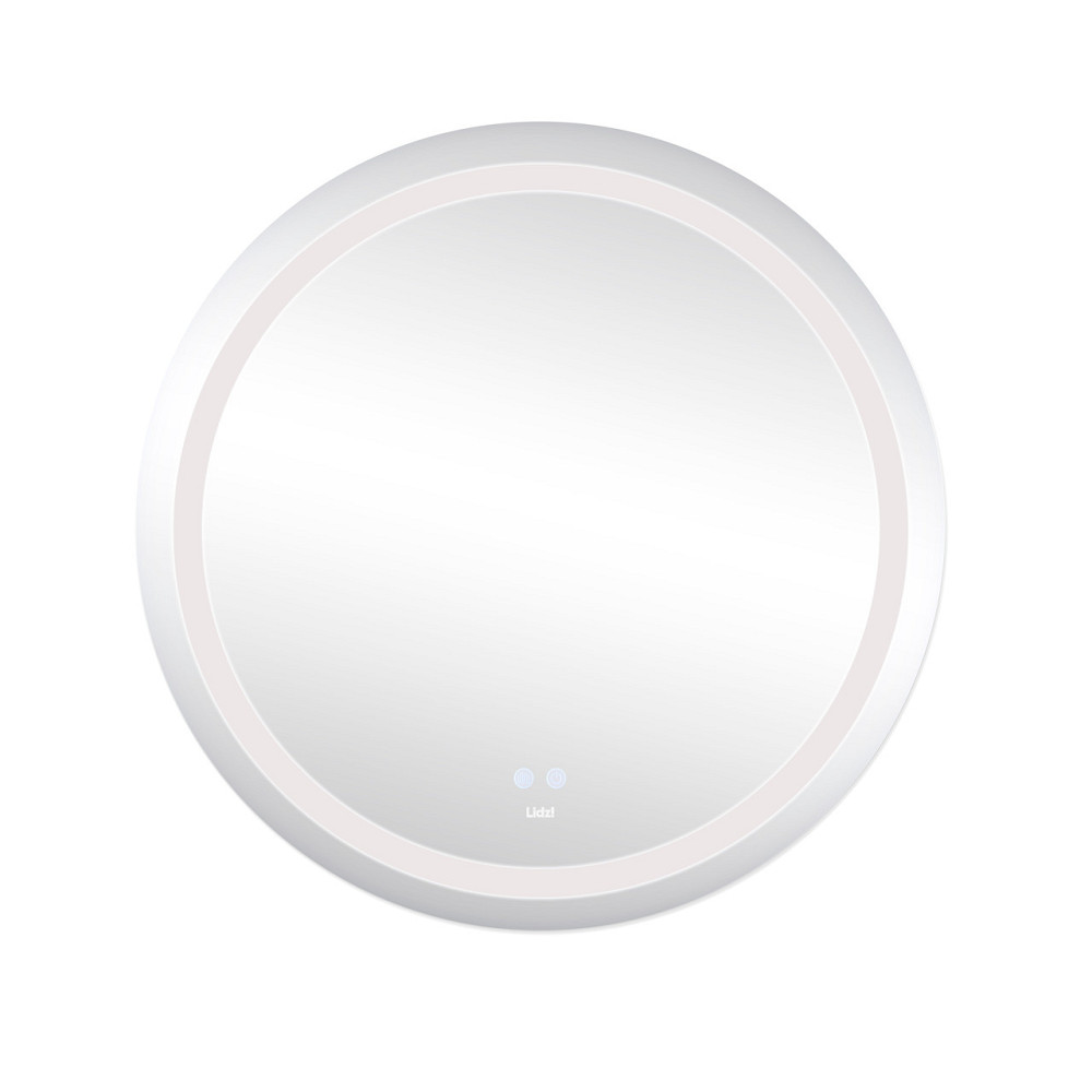 Зеркало Lidz Aria R800 с LED-подсветкой Touch, с антизапотеванием, с диммером, рег. яркости LD78LR800 Киев - изображение 4