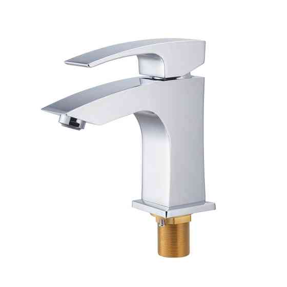 Однорычажный смеситель для умывальника Koer KB-10007-01 хром KR3438 Харьков