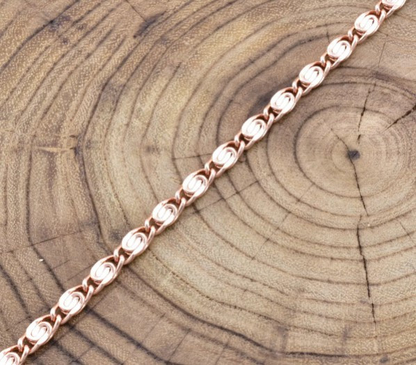 Браслет Xuping Грецький плоский 41446, довжина 21см, ширина 4мм, позолота РО Київ - фото 3