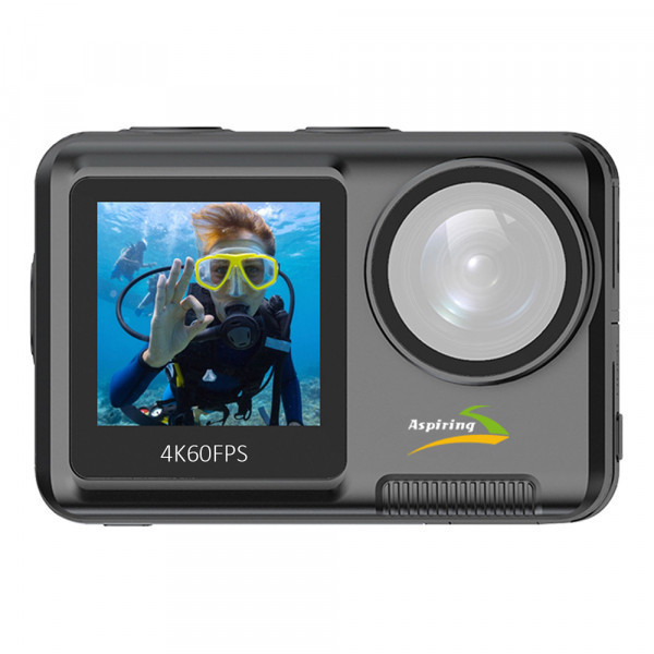 Цифр. відеокамера Aspiring Repeat 4 ULTRA HD 4K DUAL SCREEN (86ASZE21PB) Київ - фото 3