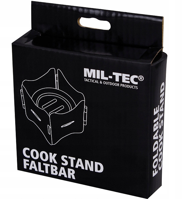 Туристична Складана Плита 8х8 см із чохлом Mil-Tec від Sturm (14918000) Нержавіюча сталь Нововолинськ - фото 10