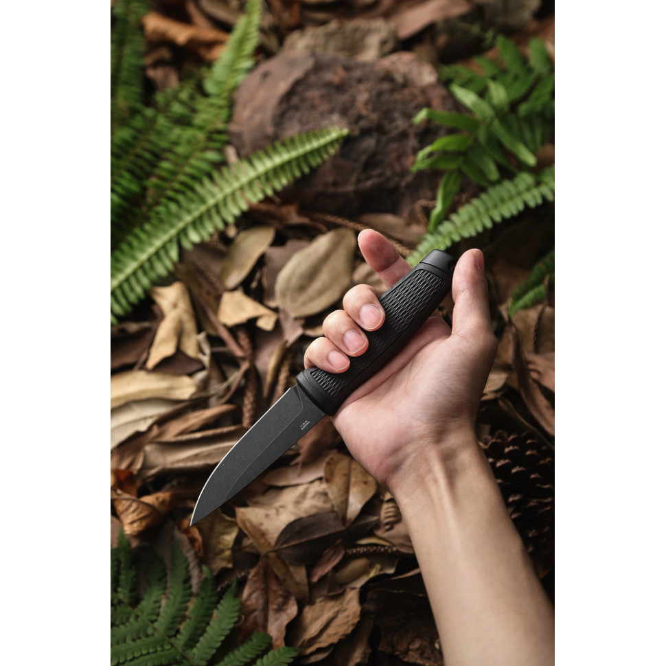 Ніж Ganzo G806BW-BK чорний з чохлом Київ - фото 7