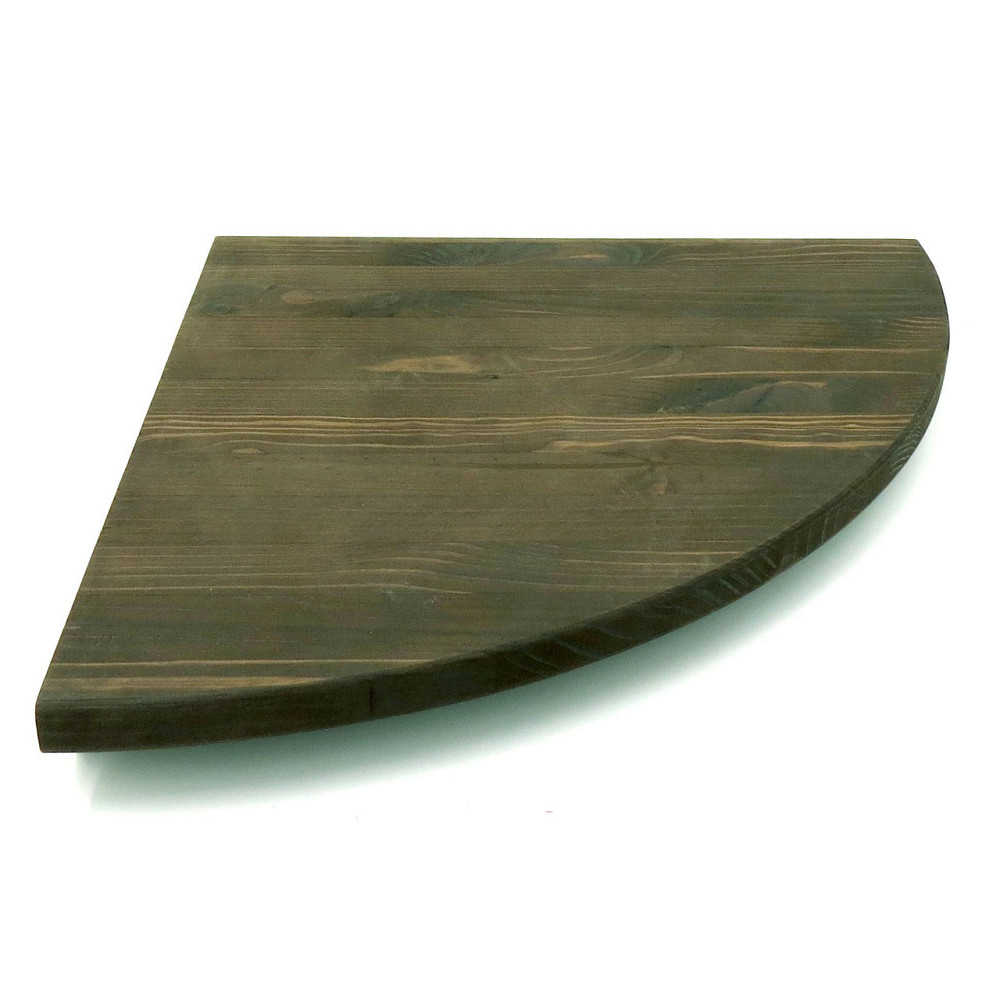 Угловая настенная полка 