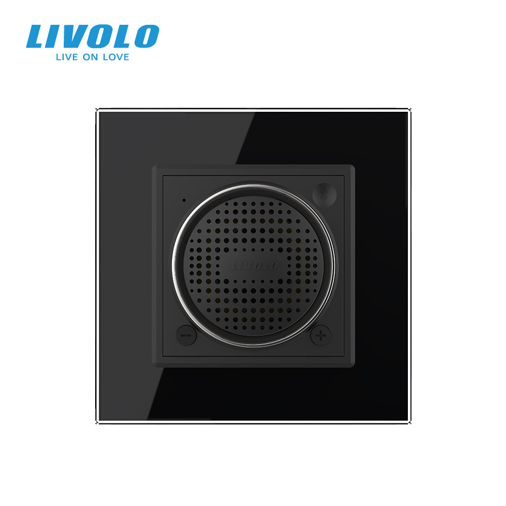 Bluetooth колонка LIVOLO чорний скло (VL-C7-FCF-2BP) Коломия - фото 5