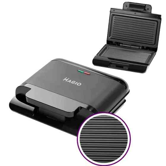 Мощный прижимной электрогриль для дома MAGIO MG-378 750 Вт, Электрогриль контактный складной прижимной TO-39 Ивано-Франковск