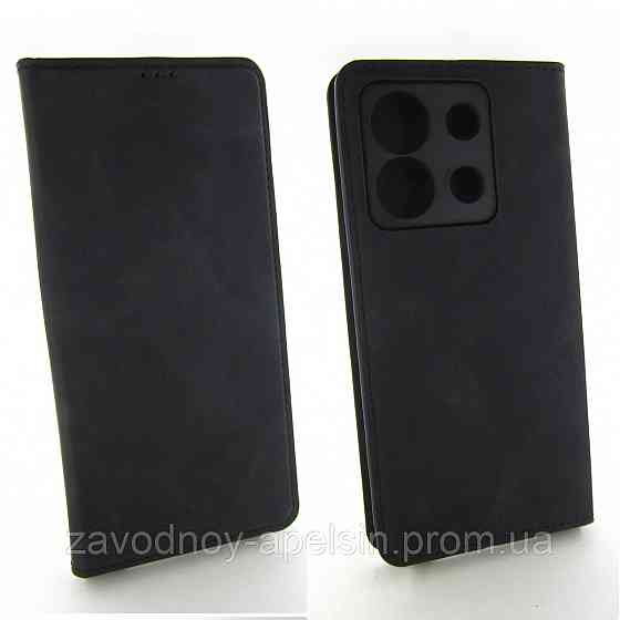Чохол-книжка Xiaomi Redmi Note 13 Pro 5G Захист камери (чорний) Одеса