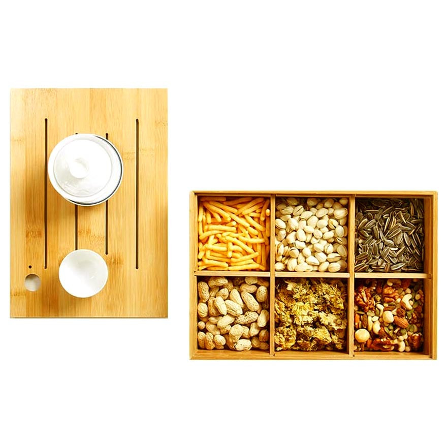 Менажница деревянная 