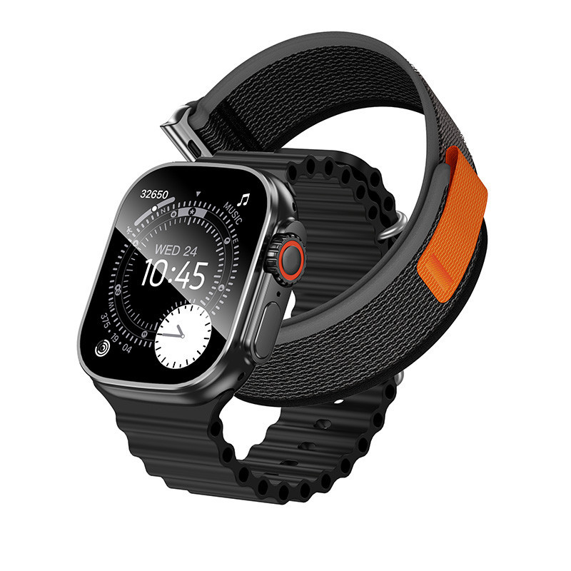 Смарт-часы HOCO Y42 Ultra 53mm. 260 mAh. IP67 Smart watch(call version) Black Одесса - изображение 1