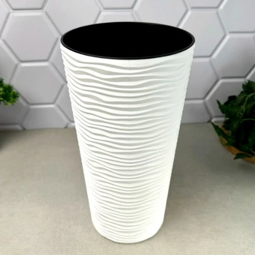 Вазон Ф'южн 22*41,5см білий Алеана Житомир