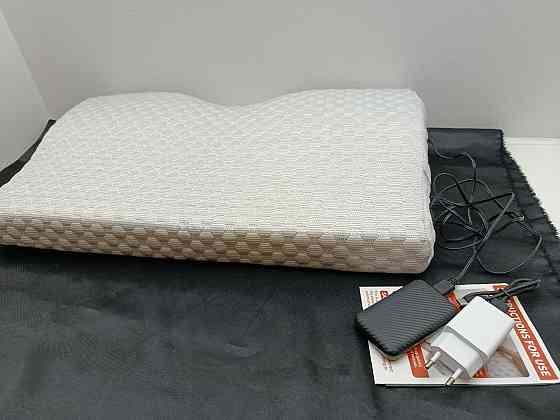 Ортопедична подушка з інтелектуальним акумуляторний 4000Mah підігрівом з CYCYHEAT (Memory Foam) Луцьк