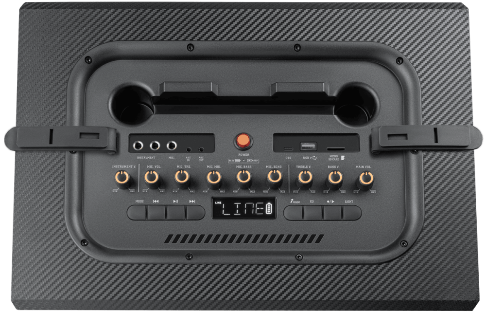 Портативна акустика Defender Sound Factory 140Вт Black (65093) (7151834) Київ - фото 6