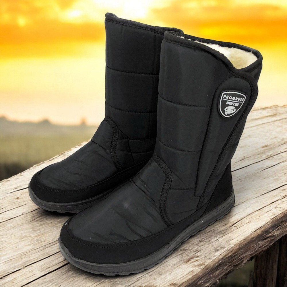 Обувь рабочая спецобувь 41р 26, 5см, Теплые водонепроницаемые сапоги, Ботинки рабочие на меху XT-26 Львов - изображение 1