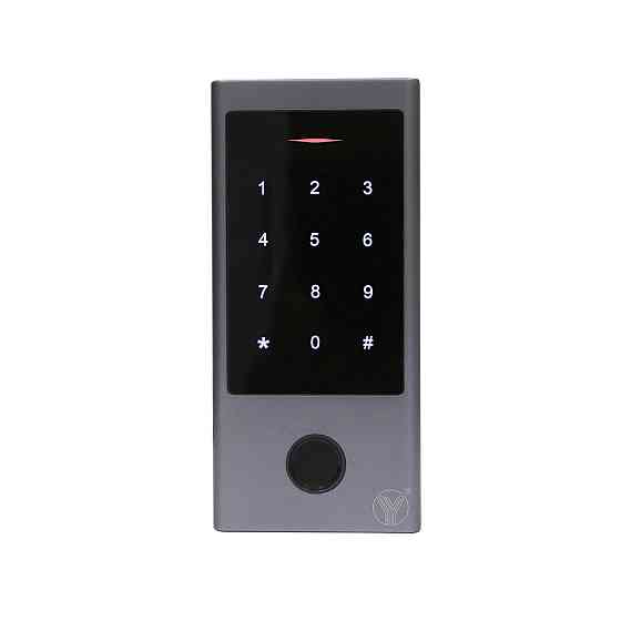 Кодова клавіатура Yli Electronic YK-1068B зі зчитувачем EM-Marine з сенсорними кнопками Киев
