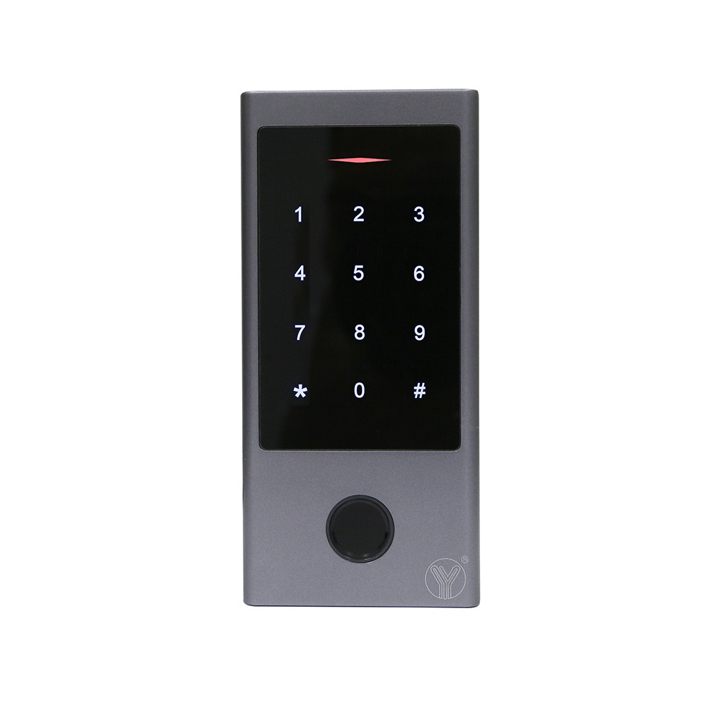 Кодова клавіатура Yli Electronic YK-1068B зі зчитувачем EM-Marine з сенсорними кнопками Киев - изображение 2