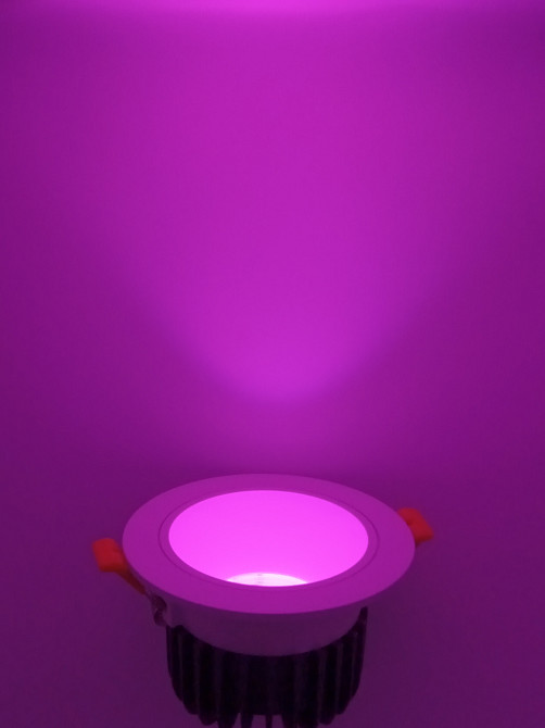 Milight Розумний стельовий врізний точковий світильник Антіблік 60гр., 12Вт, 110-220 В, RGB+270 Киев - изображение 6
