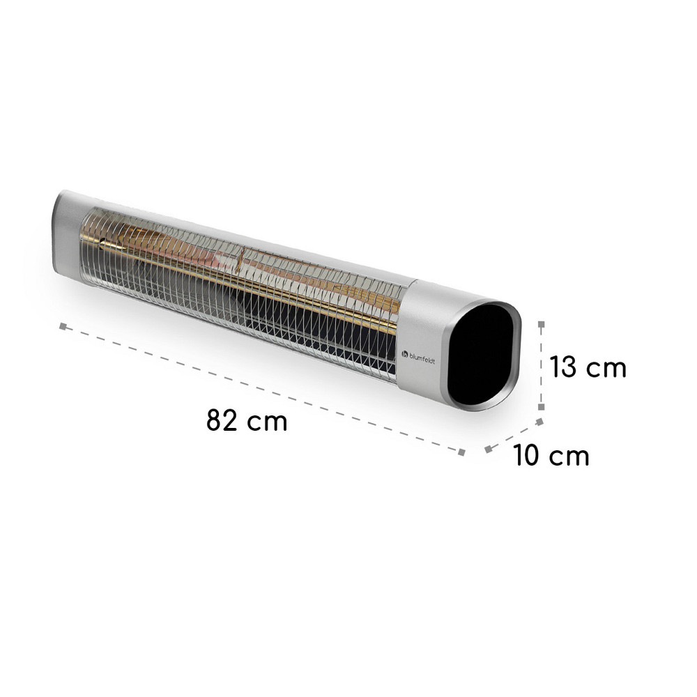 Золото нагрівача 2000 В темній хвилі ультрачервоне покрило срібло трубки вуглецю ІП65 алюмінієве Рівне - фото 10